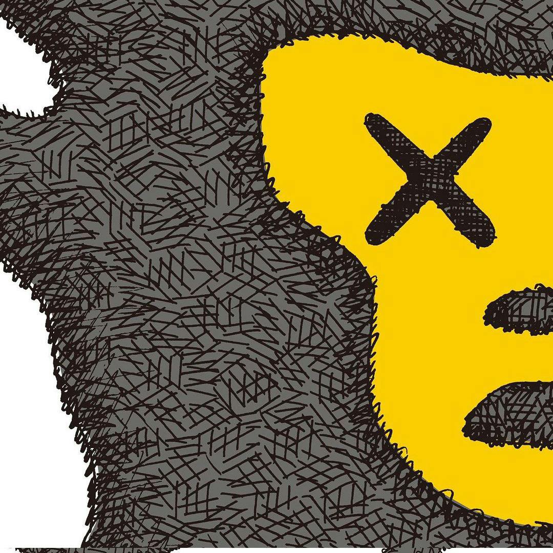 kaws human made hoodie